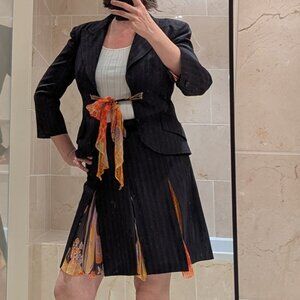 D&G Wool Skirt Suit - size M